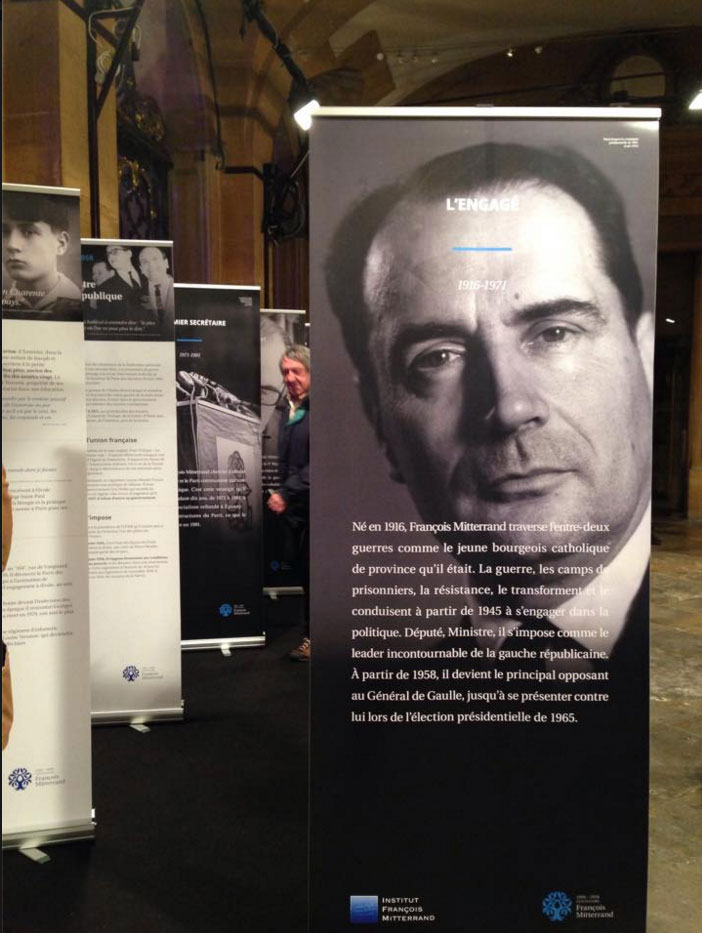 Le panneau François Mitterrand Le panneau François Mitterrand